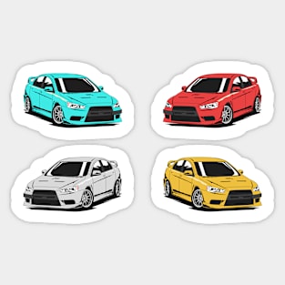 X4 Cars - Lancer Evolution X Sticker